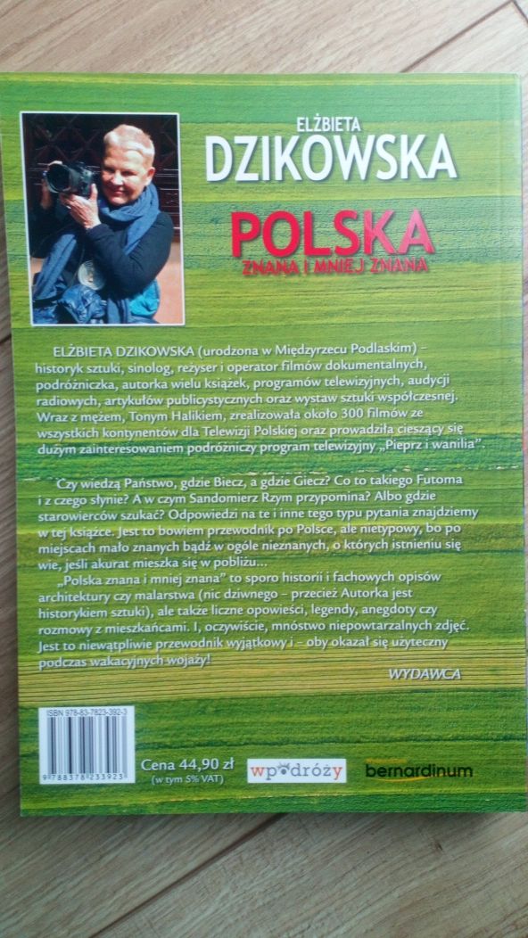 Książka/przewodnik Elżbieta Dzikowska- Polska znana i mniej znana