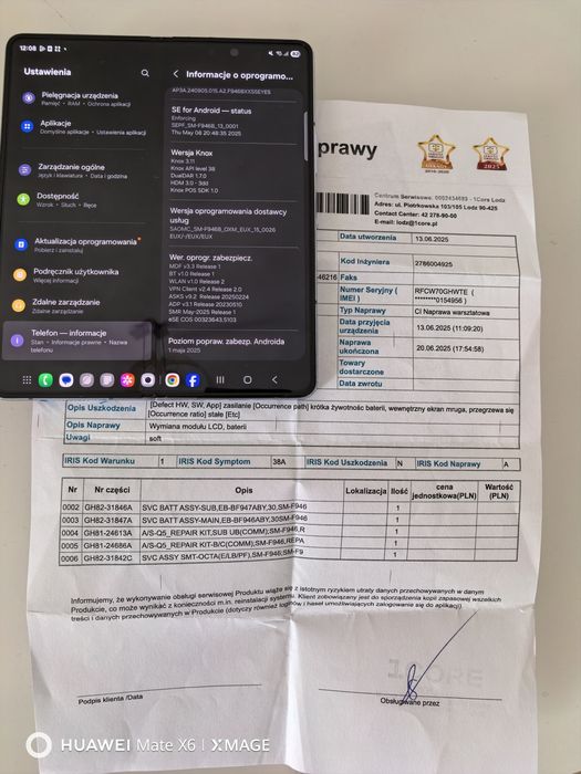 Samsung Galaxy Z Fold 5 12GB/1TB Icy Blue Gwarancja