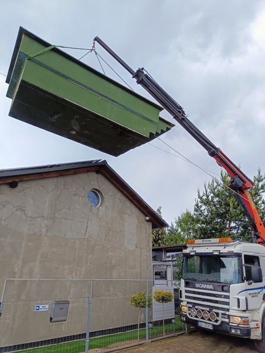 Transport hds transport wywrotka usługi dźwigowe hds