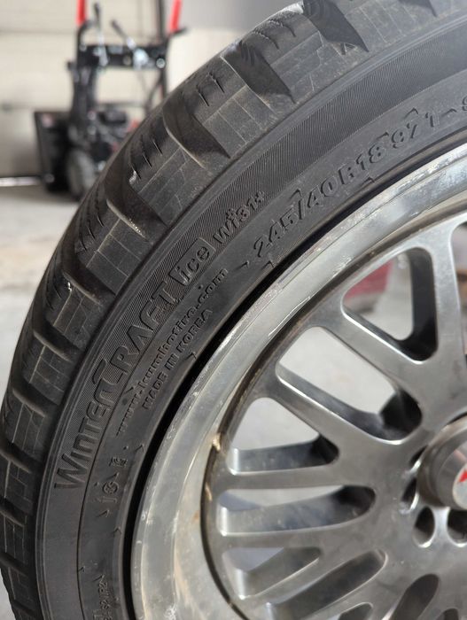 felgi XXR 531 r18 Audi A8/A6/A7, opony zimowe Kumho 245/40 r18