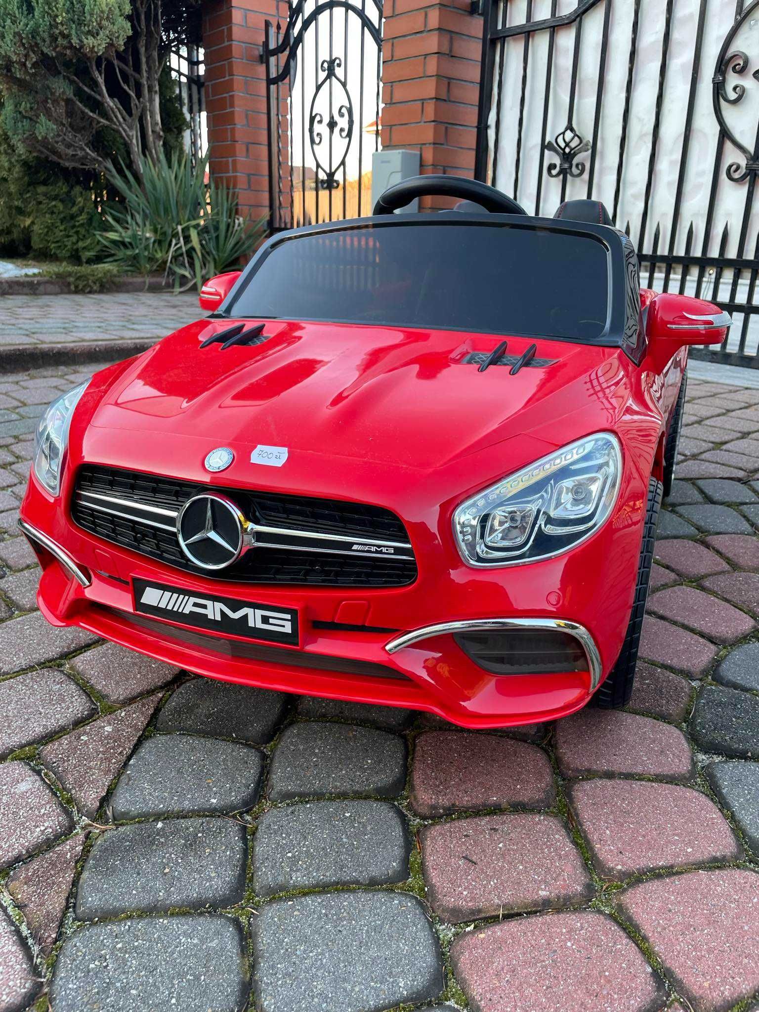 MEGAAUTKA.PL Auto na akumulator Mercedes SL65 Miękkie Koła EVA PILOT