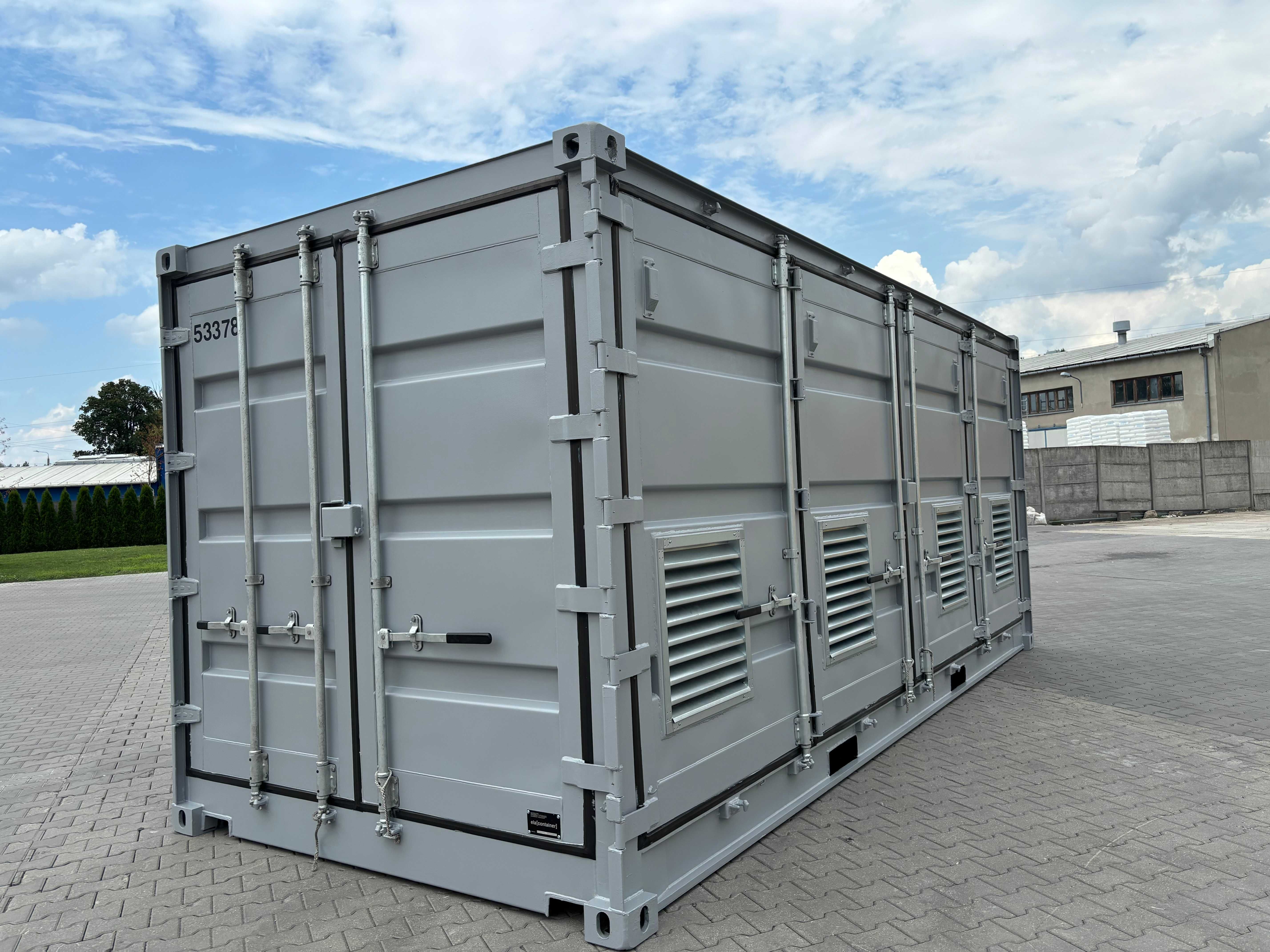 Kontener 20 Open Side Door 6 metrów modyfikowany