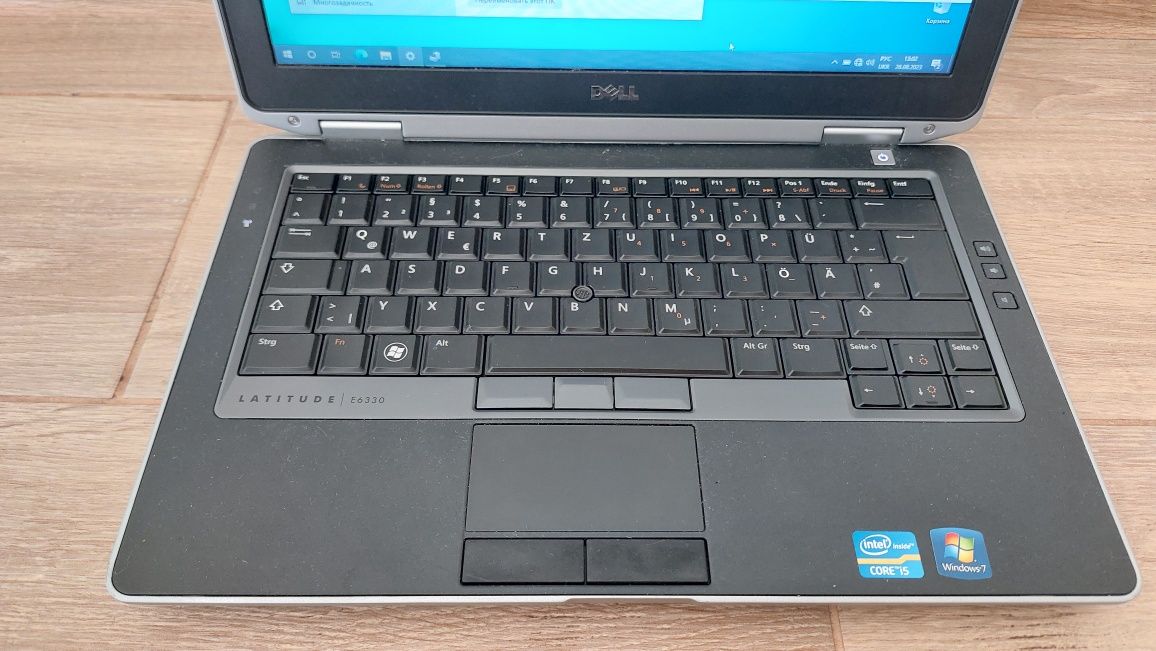 Dell latitude е6330 i5 3360m/8gb ram/ ssd 128 gb/ підсилена батарея