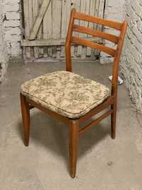 Krzesła 5 szt./ lite drewno / mid-century modern