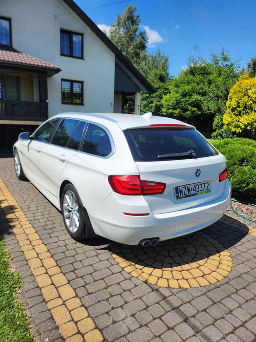 BMW 520d F11 265tys km biała perła super stan techniczny  !