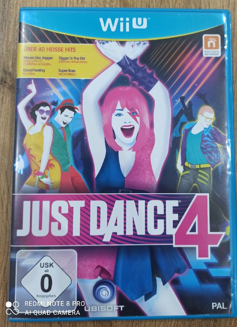 Just Dance 4 Nintendo Wii U stan bdb