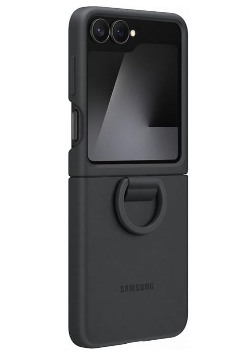 Etui Samsung Silicone Case with Ring do Galaxy Z Flip6 / Z Flip7 FE