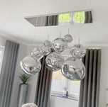 Nowoczesny Żyrandol Chromowany – Designerska Lampa Kule LED