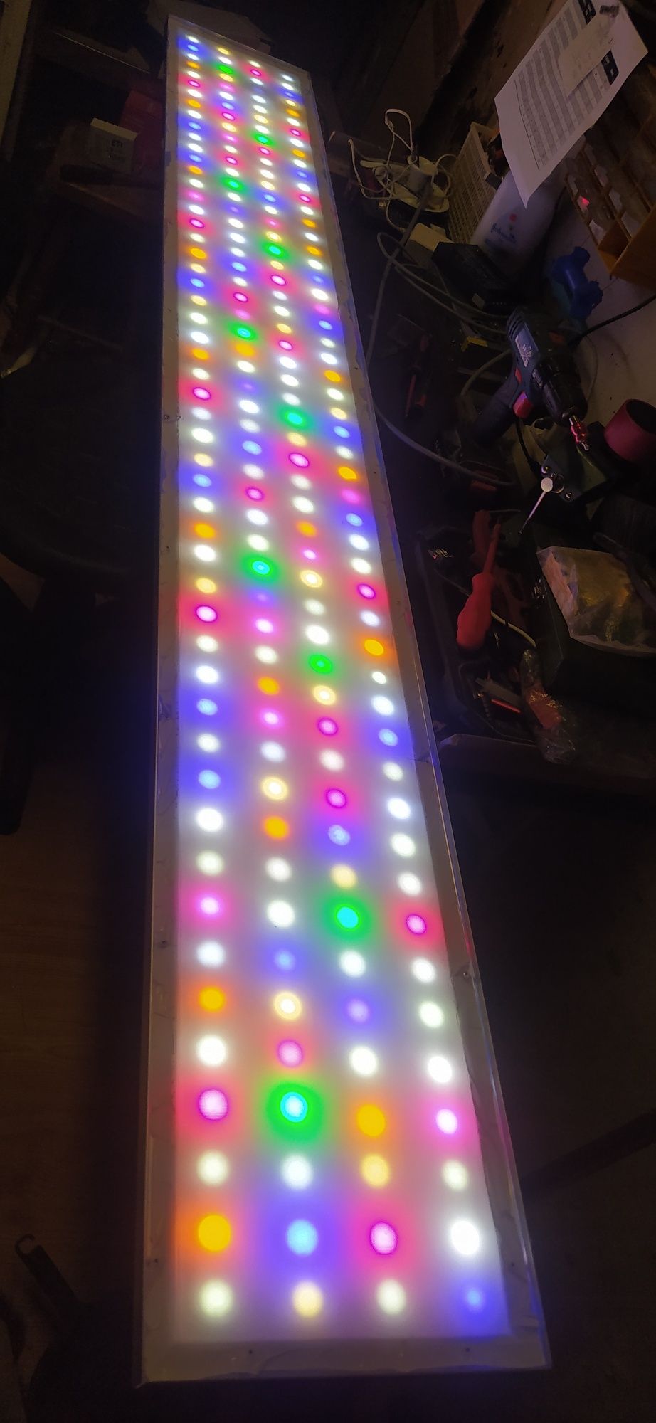 Belka power LED 116x20cm do akwarium 120cm 300l.