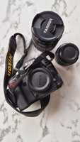 Zestaw Nikon D7000 i obiektywy 50mm 1.8; 17-50 2.8