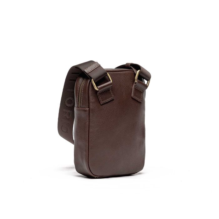 Мужская сумка из натуральной кожи / Сумка через плечо VS003