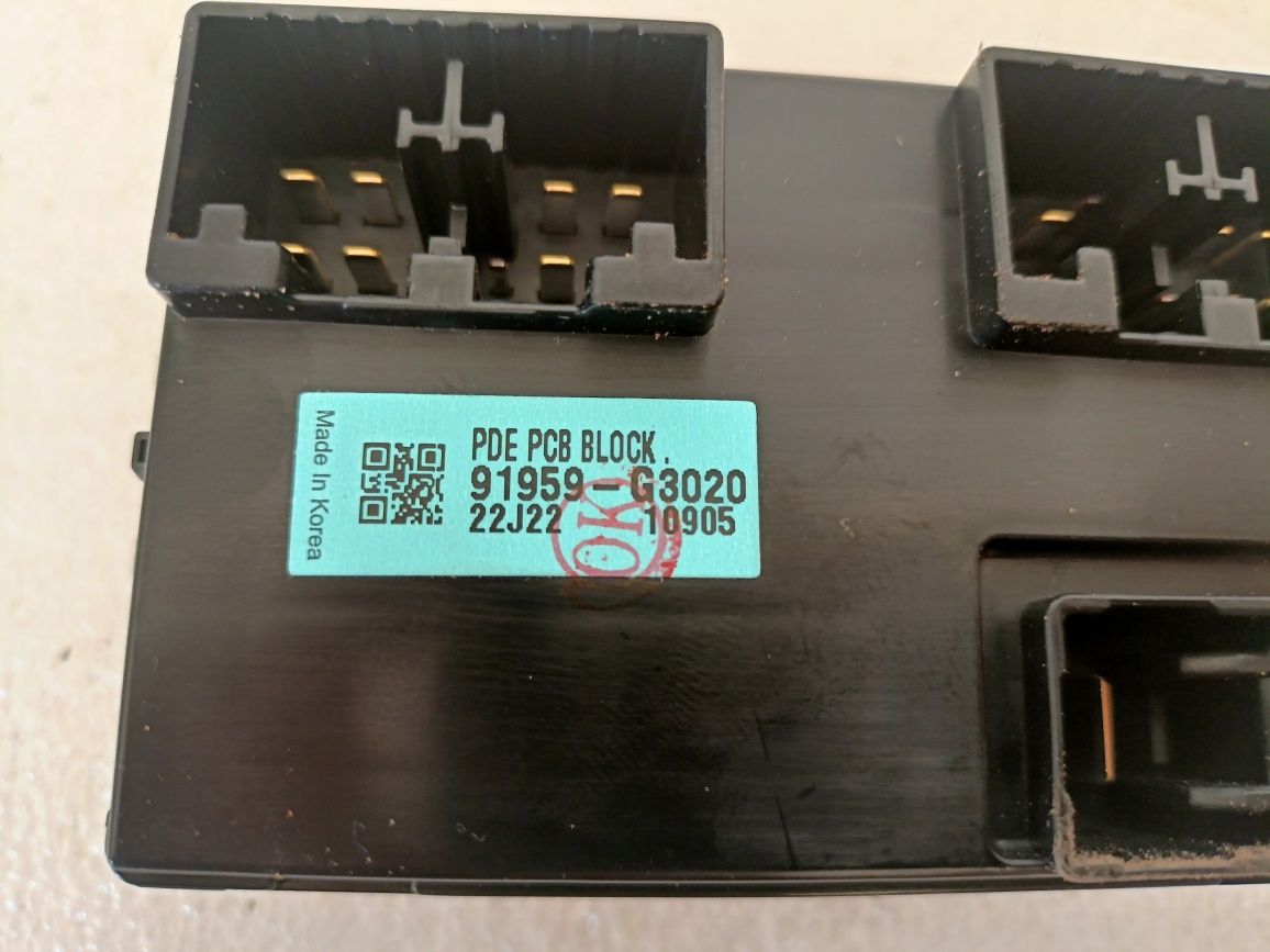 Kia Ceed fuse box skrzynka bezpieczników