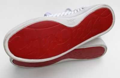 Trampki Tenisówki Białe 36 Ćwieki Christian Louboutin Snakersy