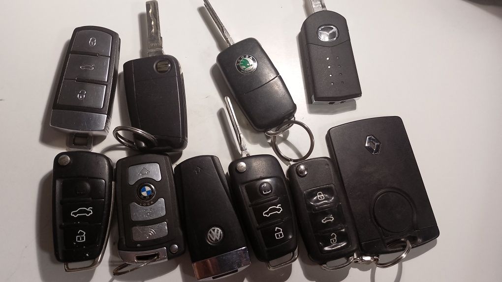 Kluczyki VW BMW Seat Renault Skoda Mazda