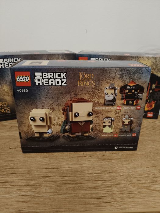 LEGO 40630 BrickHeadz - Władca Pierścieni Frodo i Gollum