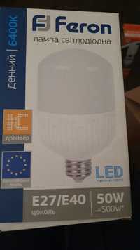 Світлодіодна лампа Feron LB-65 50W E27-E40 6400K