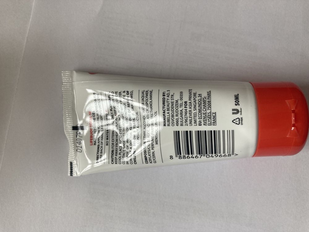 Żel antybakteryjny Lifebuoy 100 x 50 ml.