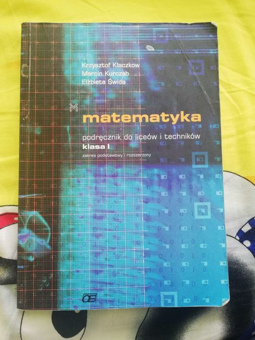 Matematyka OE, Podręcznik do liceów i techników