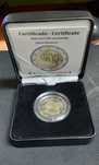2 Euros Malta 2013 com MINT MARK "Varinha"