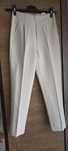 Sinsay Xs spodnie kremowe eleganckie