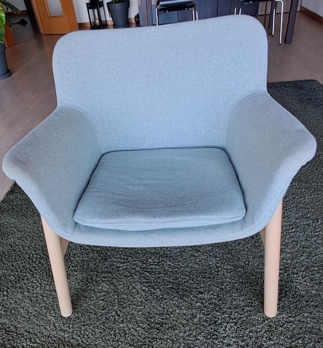 Poltrona VEDBO Ikea, Gunnared Verde Claro como Nova