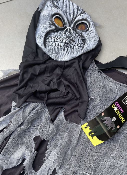 Kostium strój przebranie meskie roz.M Śmierć Upiór halloween karnawał