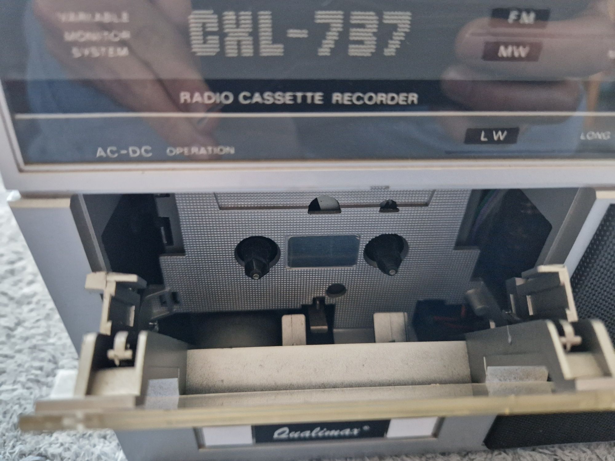 Rádio Gravador Cassetes Antigo