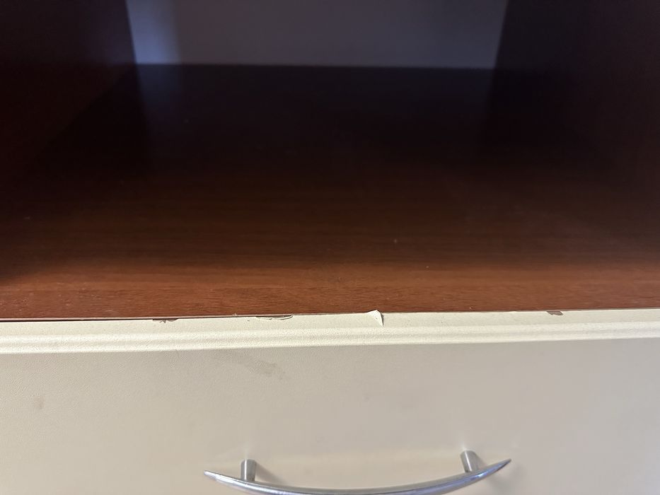 Тумба комод коричнево-бежевий