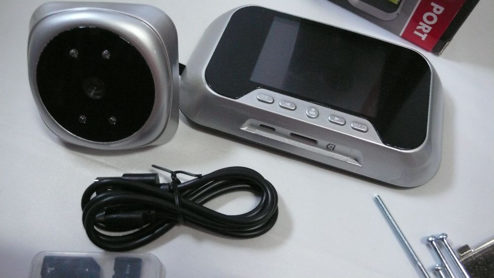 Cyfrowy wizjer z kartą 4GB nowy z funkcją rejestracji Digital Door