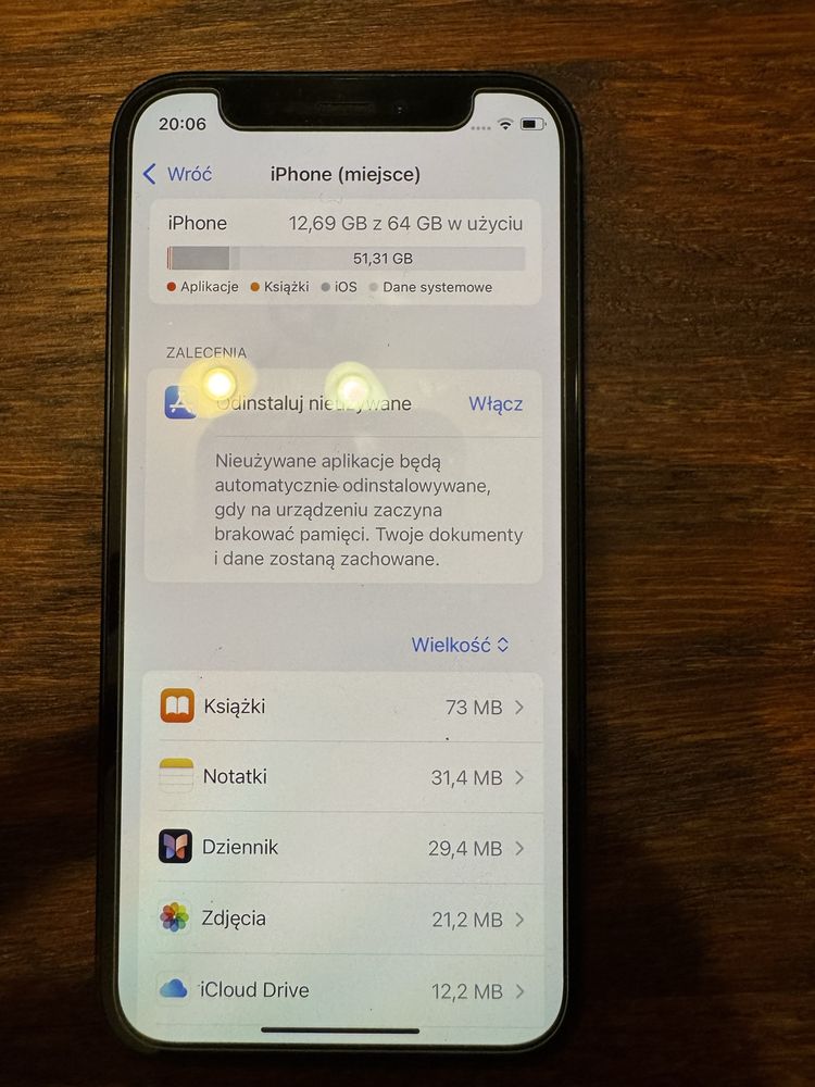 Iphone 12 mini czarny 64gb