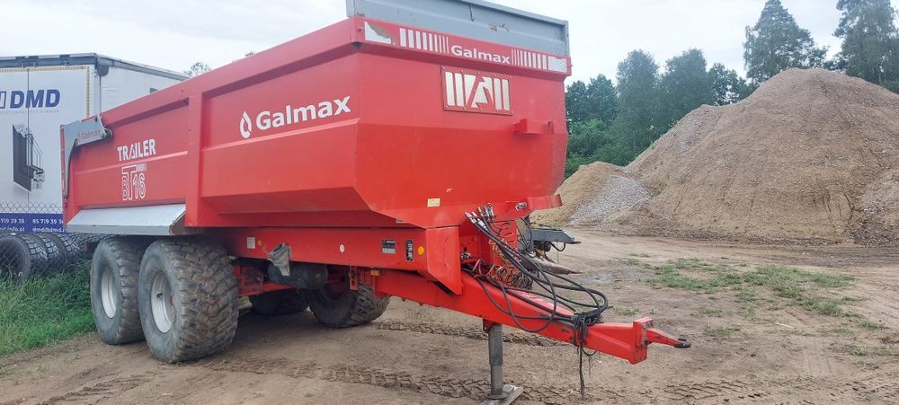 Przyczepa wywrotka 16 ton nie joskin pronar wielton tandem skorupowa