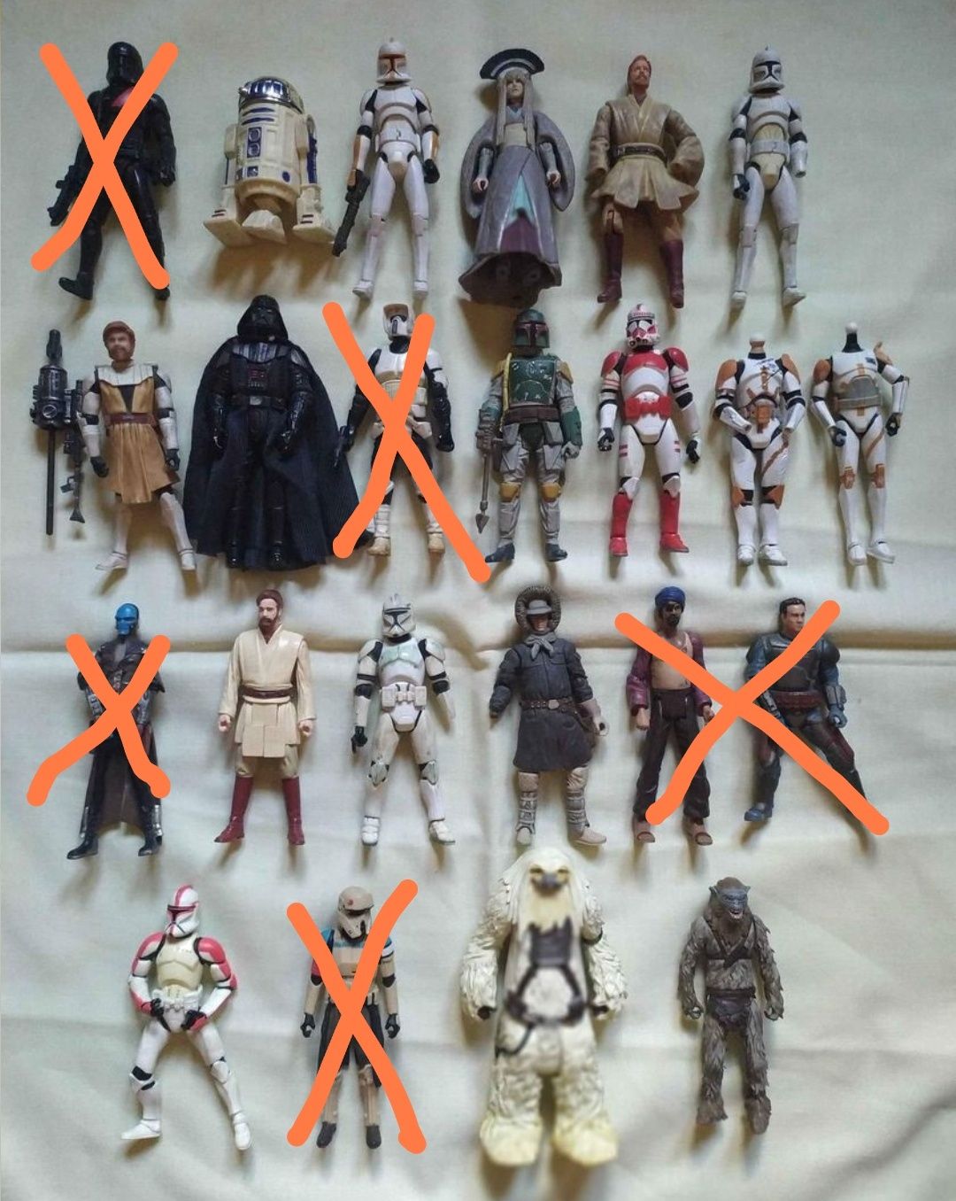 Star Wars Action Figures e outros