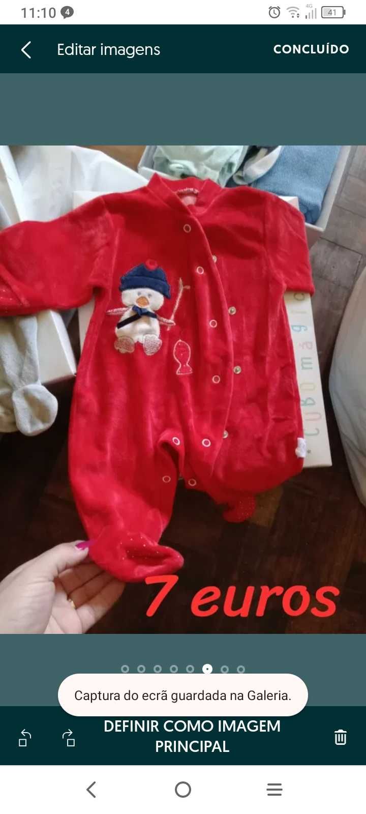 Roupa até 3 meses