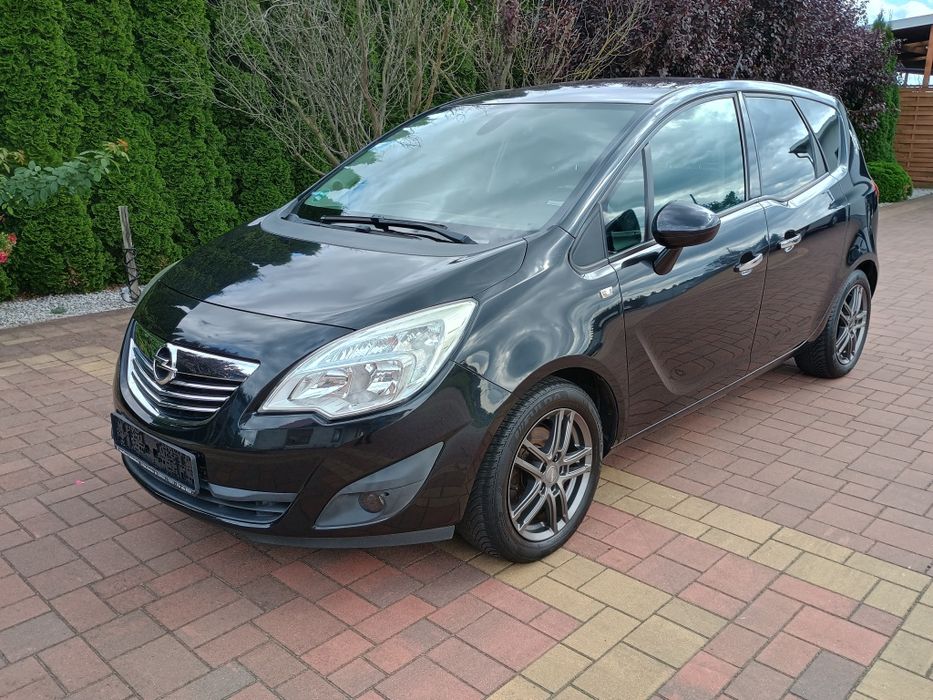 Opel Meriva B 2012r 1,4 120KM 120.000km ŁADNA z Niemiec CZARNY METALIK