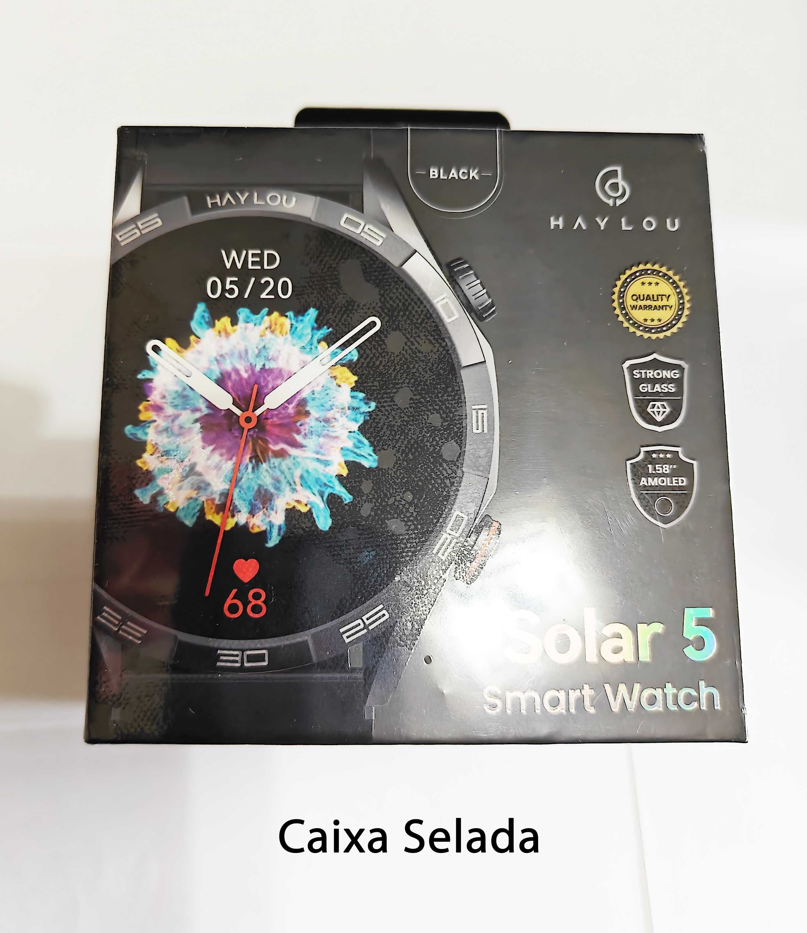 Xiaomi Haylou Solar 5 Smartwatch NOVO!! CAIXA SELADA!! = 60 euros