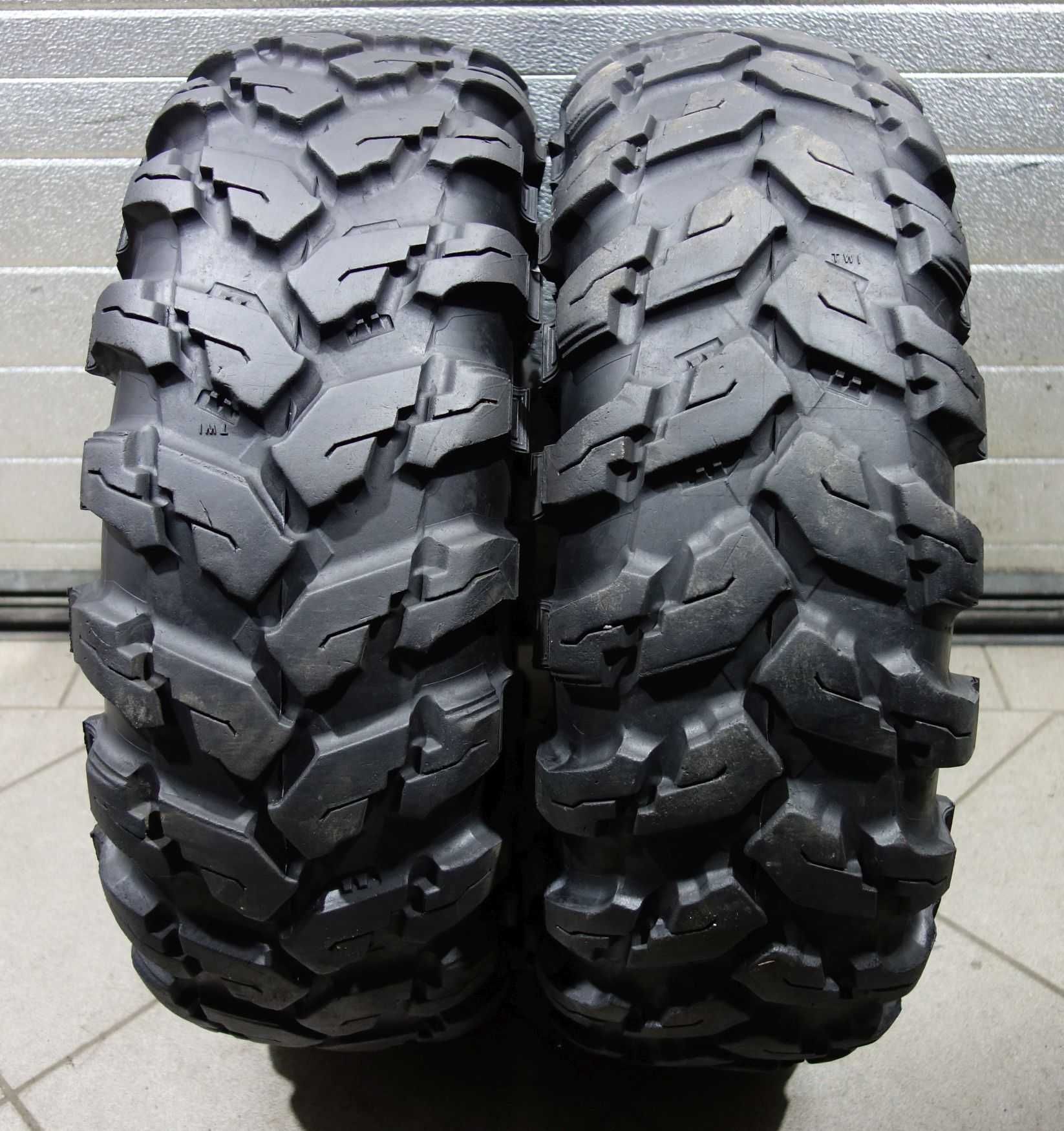 2x 27x9.00-12 Opony do quada używane Maxxis MU511 (A6)