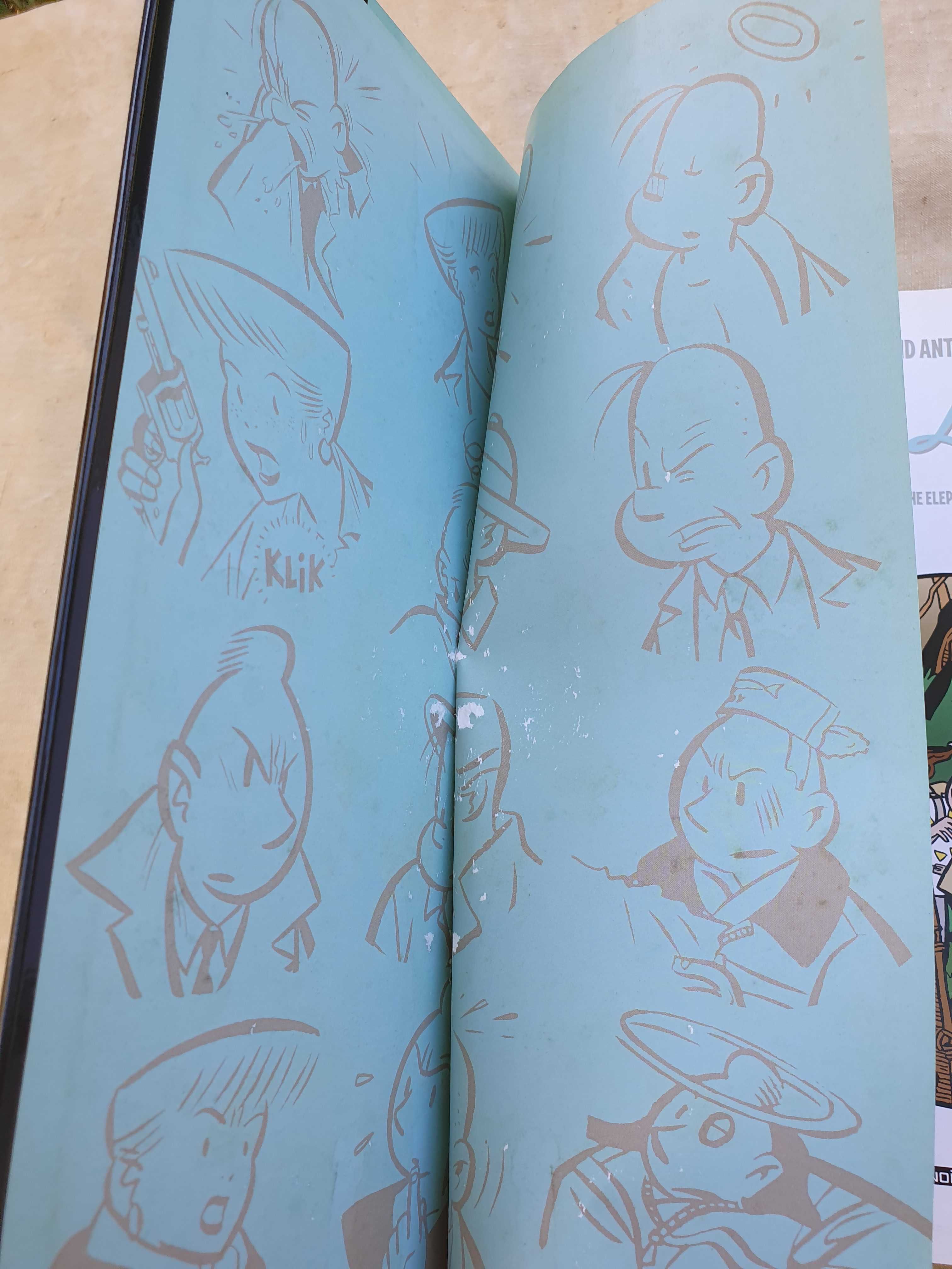 Conjunto de dois livros de banda desenhada Freddy L., de Chaland.