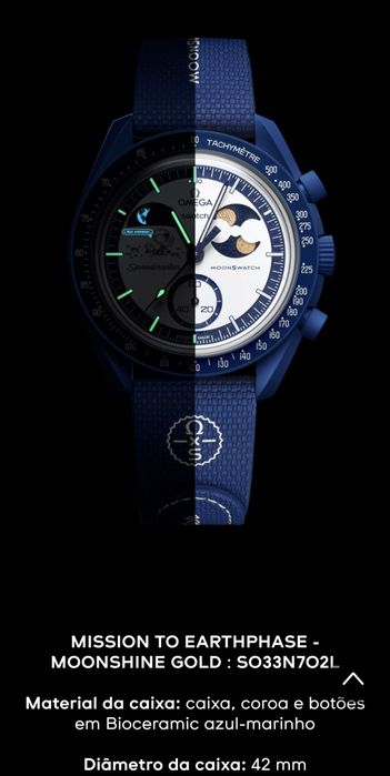 Swatch Moonshine Gold