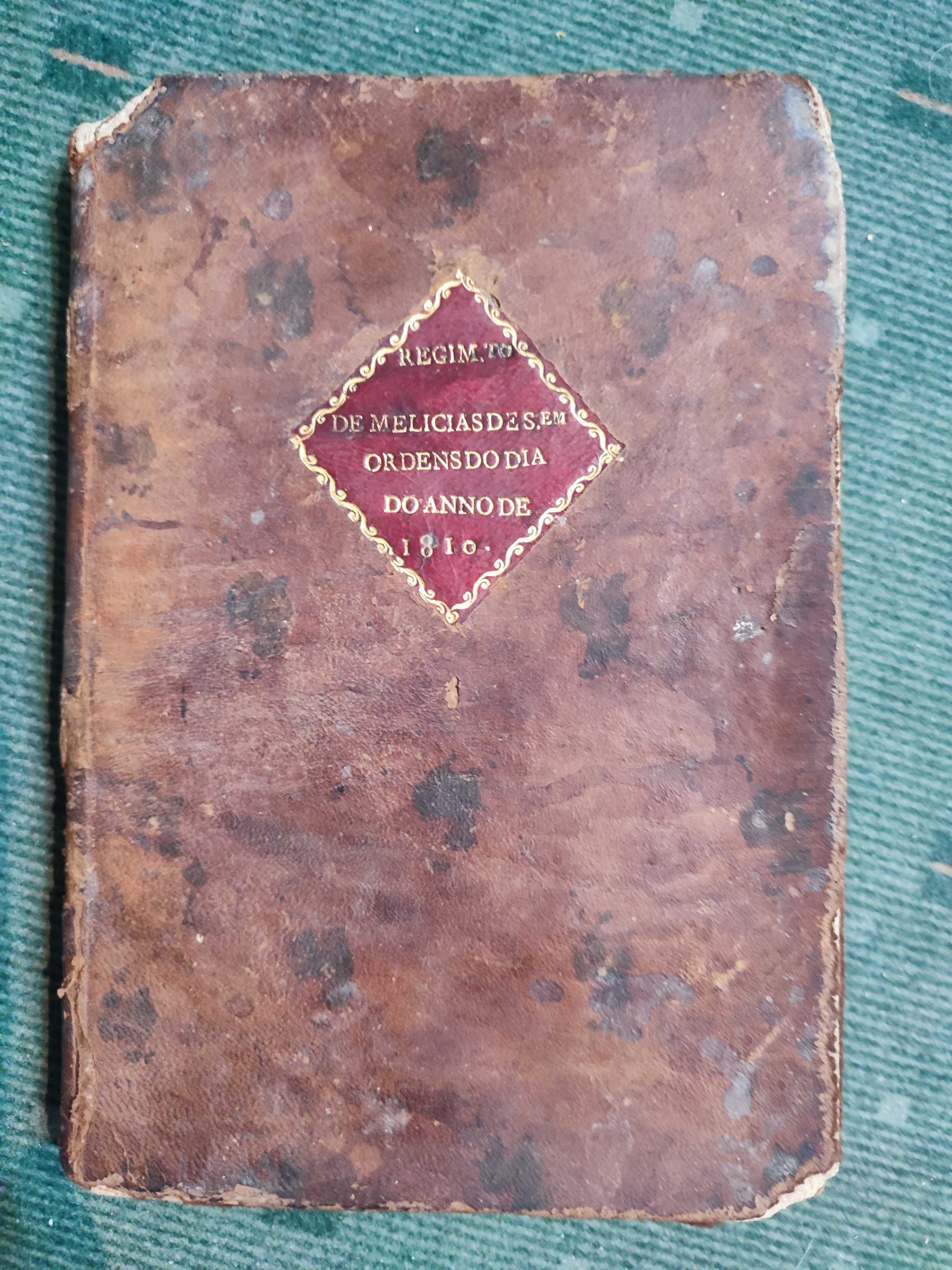 Collecção das Ordens do dia Guilherme Carr Beresford - 1810