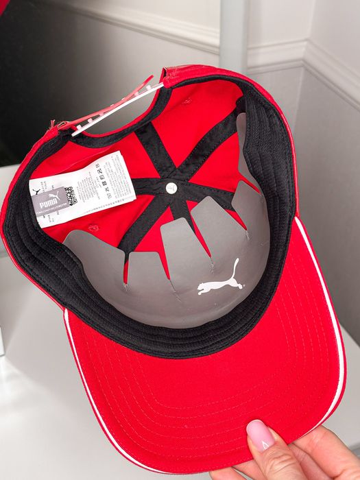 Czapka z daszkiem Puma Ferrari czerwona nowa