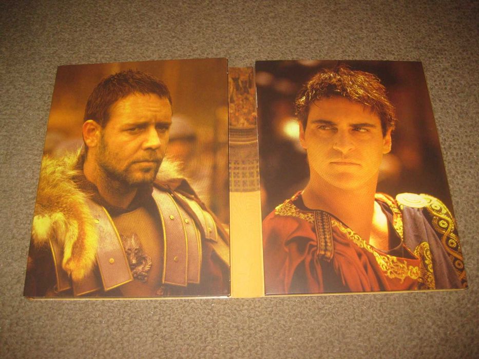 "Gladiador" com Russell Crowe/Edição Especial em Digipack com 3 DVDs
