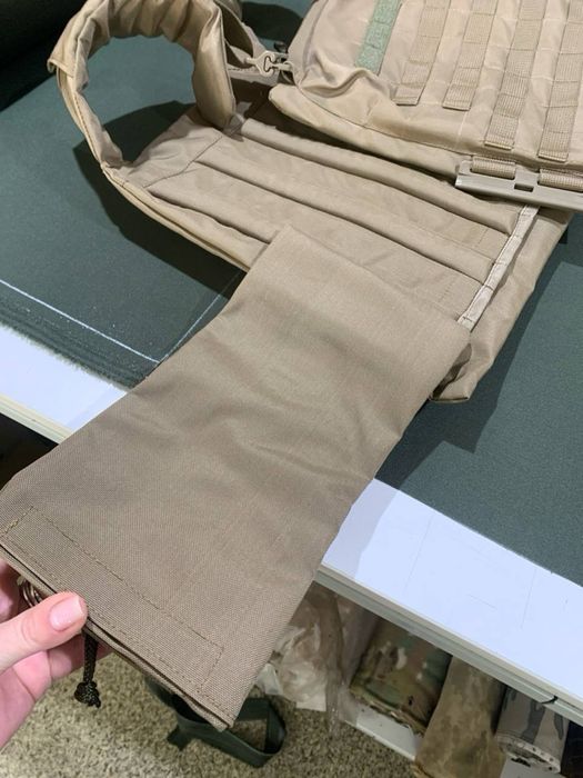 Плитоноска койот один колір 2 штуки