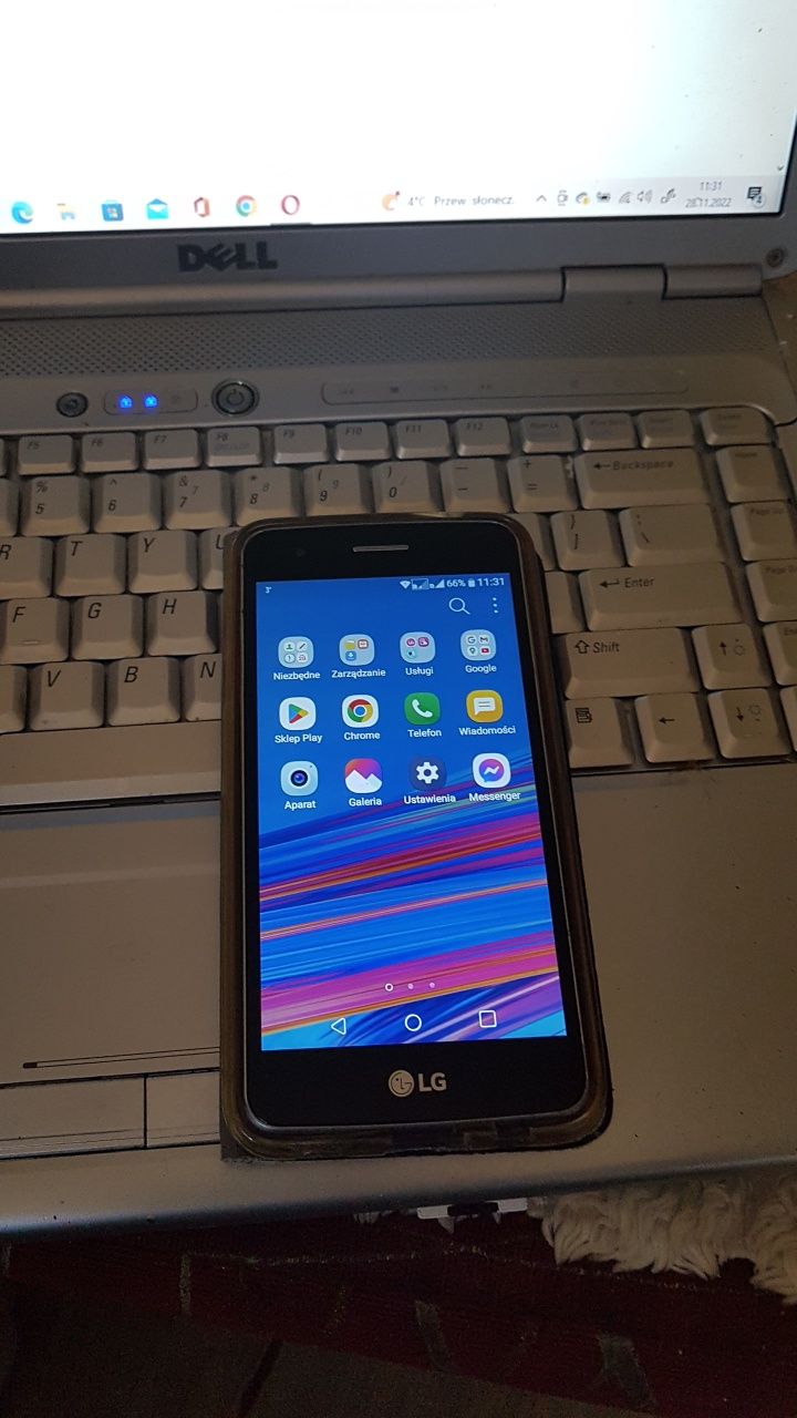 Lg K 8, 420n,sprawny, 2 x sim