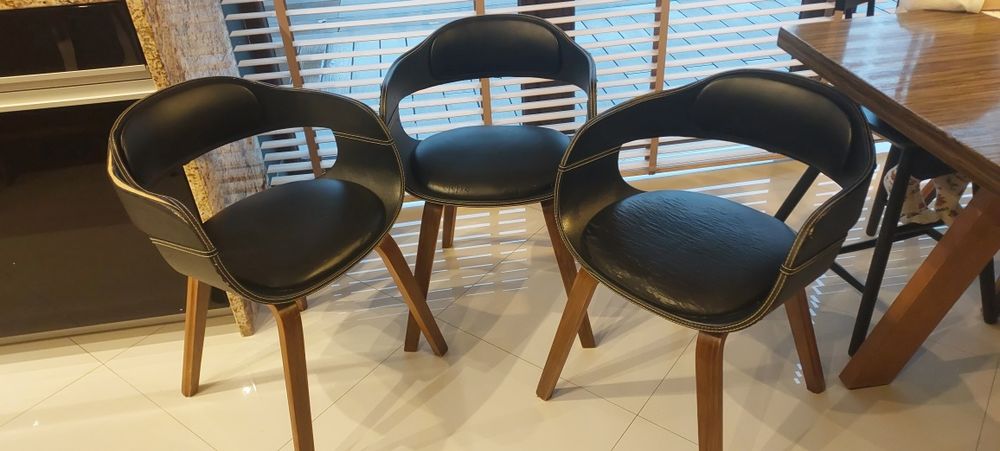 Komplet 6 krzeseł do renowacji