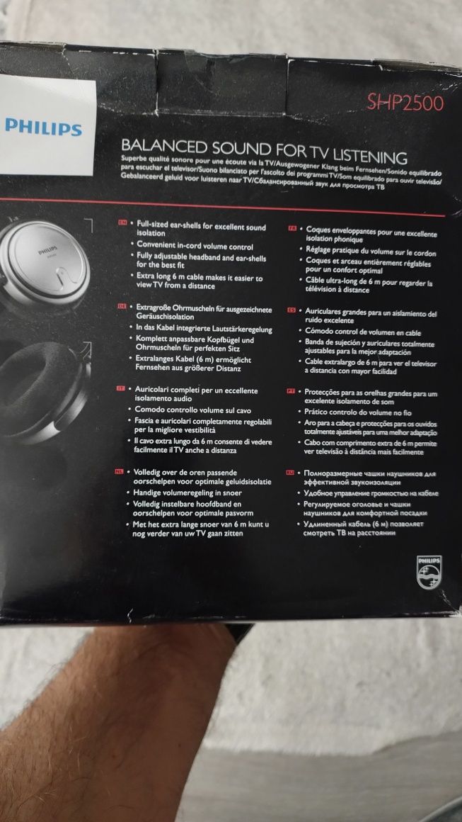 Słuchawki do telewizora Philips