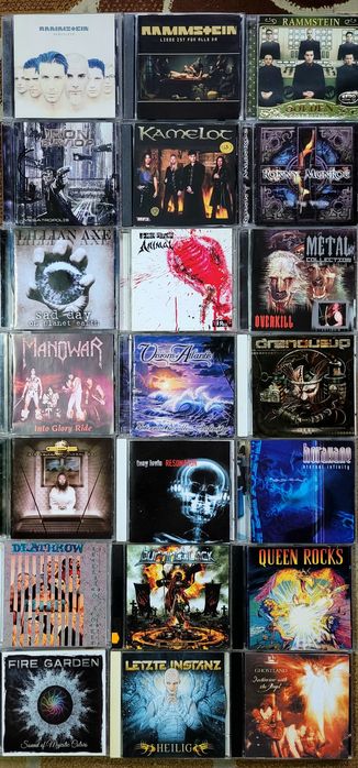 •CD Диски-1•HEAVY METAL ROCK•CD Audio••Компакт Диски•Объявление-1•