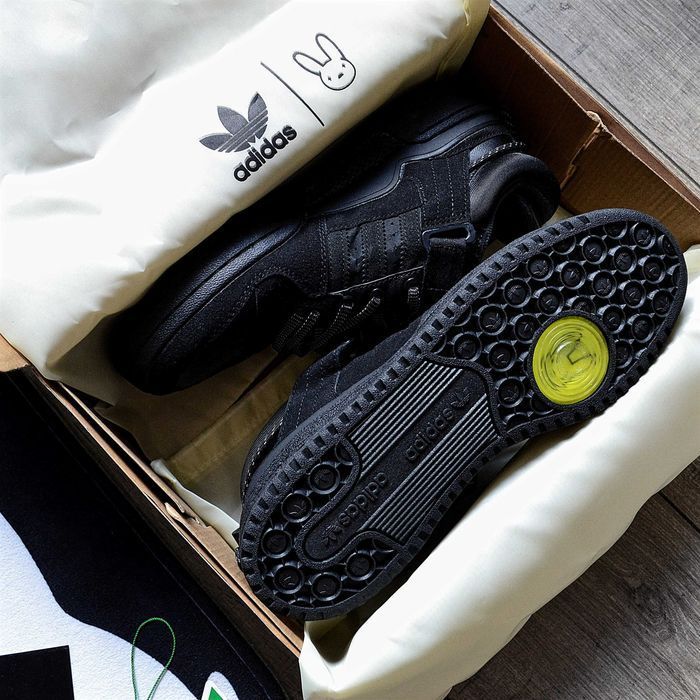 Мужские кроссовки adidas x Bad Bunny Forum Buckle Low 'Core Black