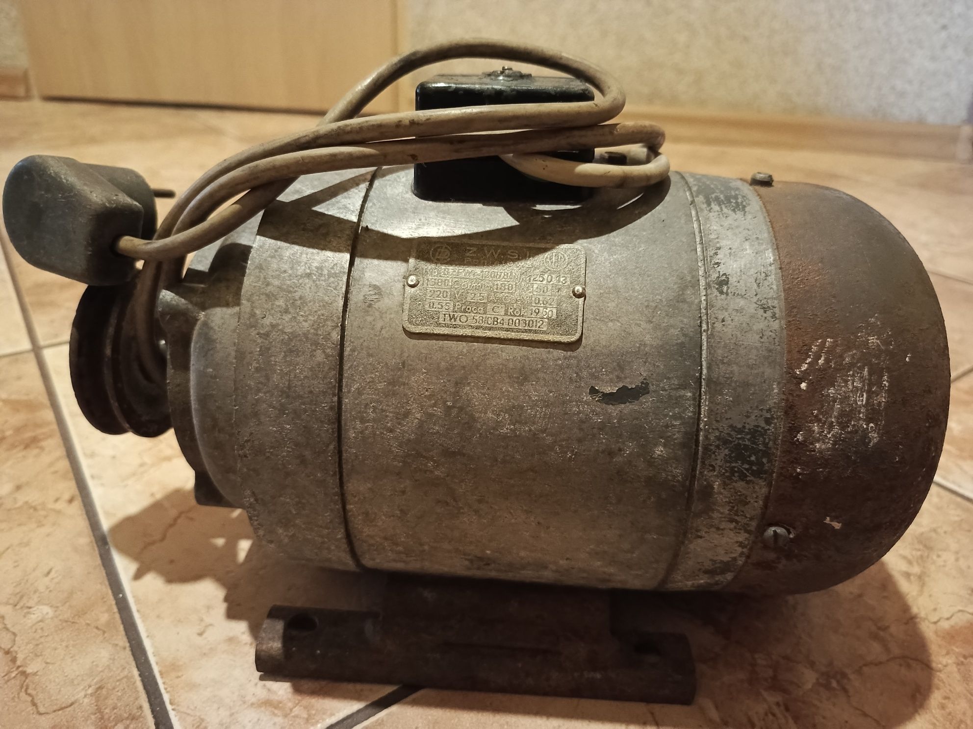 Silnik od pralki Frani z 1960r.