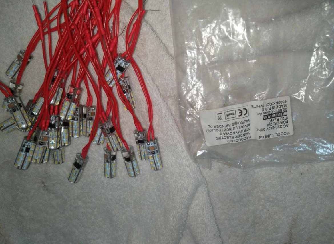 żarówka LED G4 2W Zimna