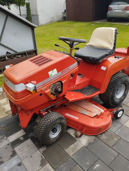 Traktorek kosiarka zamiatarka spychacz